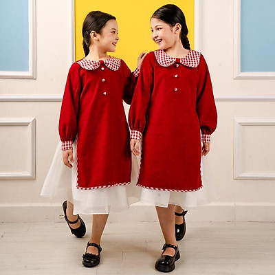 Mua Áo Dài Tết Cách Tân Màu Đỏ Cho Bé Gái, Bé Trai . Size Váy Trẻ Em 3, 4,  5, 6, 7, 8, 9, 10, 11, 12 Tuổi | Tiki
