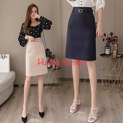 Thời trang HeraDG Chân váy A xếp ly