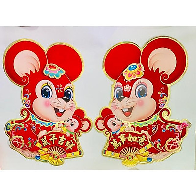 Tổng hợp 82+ về mô hình chuột trang trí tết