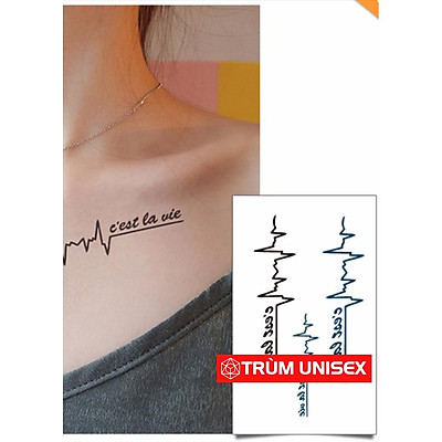 Tìm hiểu 85 hình xăm nhịp tim mới nhất  thuvientinhoceduvn
