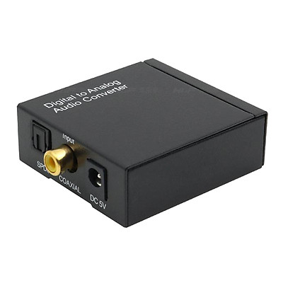 Mua Digital to Analog Audio DAC to 3.5mm Adapter for Amp tại WonderTECH |  Tiki
