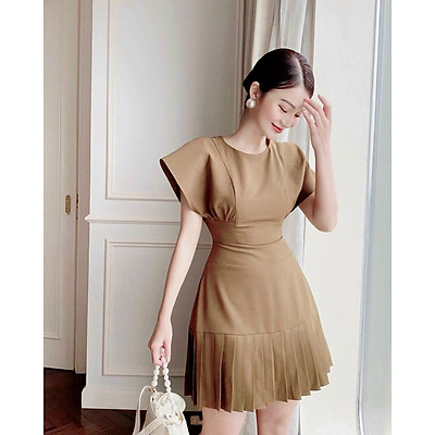 TOP mẫu váy đầm tay lỡ đẹp cho các nàng công sở ngày hè 2023