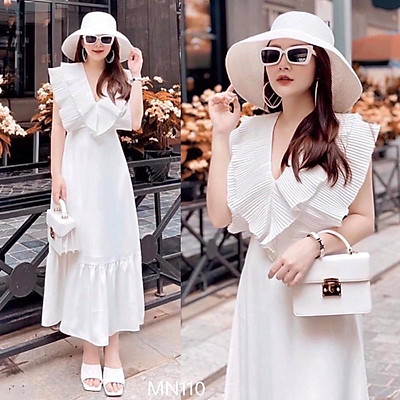 Đầm Maxi Nữ Trung Niên Sensorial DRCT03791810  Sensorial Fashion