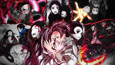 Kẻ giết quỷ kimetsu no yaiba nezuko kamado tanjiro kamado 4K tải xuống hình  nền