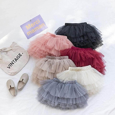 Chân váy xòe xếp ly bồng bềnh cho bạn gái ngày hè