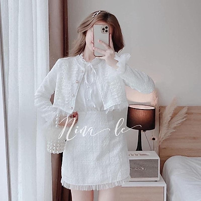 Cách mặc đẹp với chất vải Tweed