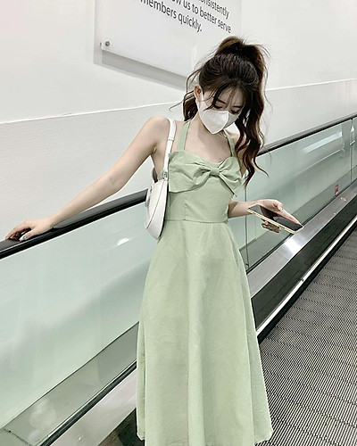 Váy yếm hàn quốc cho nàng dễ thương xinh xắn ngày hè  FATODA Blog