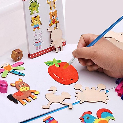 Hình mẫu cho bé tập vẽ con vật đơn giản  Kids ArtMusic Saigon