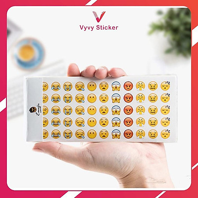 Mua Sticker cute biểu cảm emoji sống động, Hình dán chống nước ...