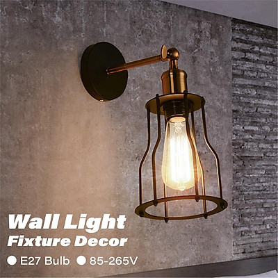 Mua E27 Vintage Industrial Wall Light Home Bar Sconce Lamp Fixture ...