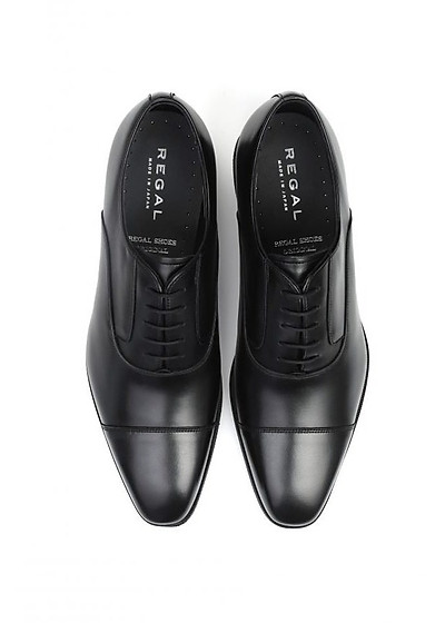 Mua Giày Tây Nam Regal Black Cap Toe Oxford Dress Shoe - Black | Tiki
