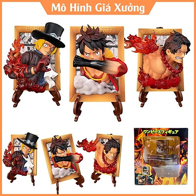 Mua Bộ 09 Mô Hình One Piece Team Luffy Chibi  Tiki