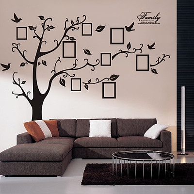 Mua 90*60 cm 3d family tree Wall Sticker Decals Adhesive Removable ...
