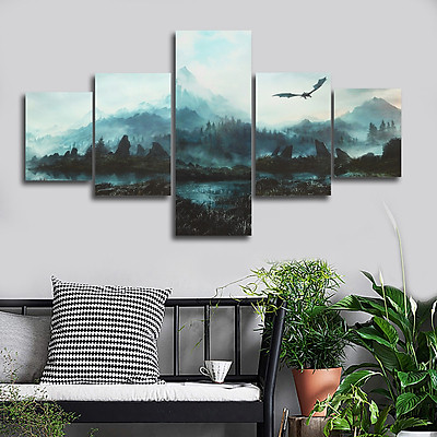 Mua Poster Canvas HD Prints Painting Wall Art Home Decor 5PC ...