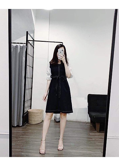 Váy Cổ Bèo Trắng V28 P2K8
