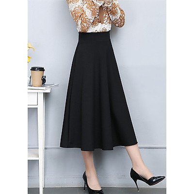 Chân váy xoè công sở dáng chữ A khoá kéo dài qua đầu gối chất liệu modal  cao cấp màu đỏ tươi hàng Việt Nam  HolCim  Kênh Xây Dựng Và