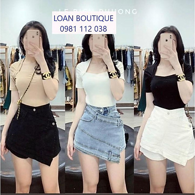 Lịch sử giá Chân váy jean rách xước trắngđen cao cấp cập nhật 72023   BeeCost