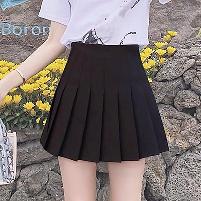 Chân váy xếp ly dạ 0303m