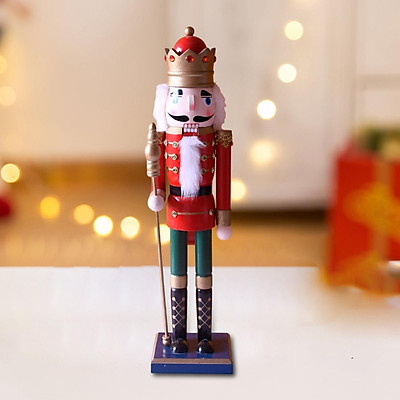 Mua Christmas Decor Nutcracker Soldier Figurine Sculpture Statue ...