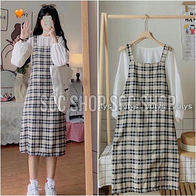 VÁY YẾM BẦU CÔNG SỞ ĐẸPyếm rờiVáy yếm bầu công sở đẹp đầm bầu yếm màu  đen thiết kế cao cấp  Lazadavn