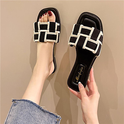 Shop Schutz Fairy Casual Woven Flat Sandals | Saks Fifth Avenue