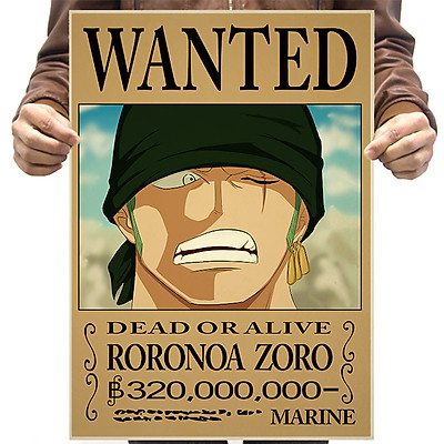 Zoro Bounty Poster | Swag Shirts