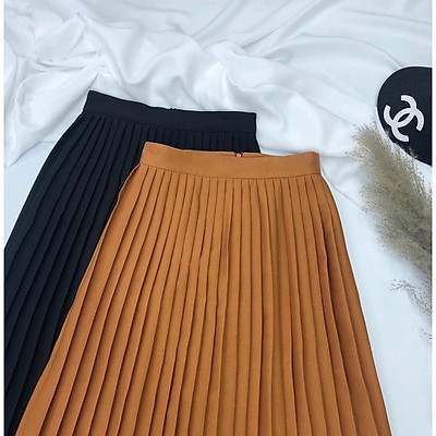 Chân váy dập ly lưng cao dáng dài thiết kế nữ tính Callene L1697   Callene by CALLA HOUSE