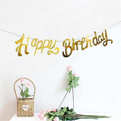 Mua Happy Birthday Banner Party Decoration Layout Baby One Year ...