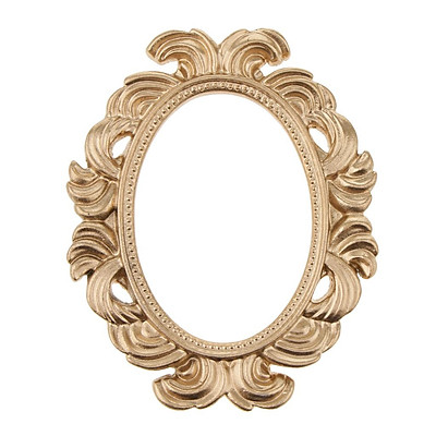 Mua Baroque Style Resin Frame Oval Door Peephole Frame Home ...