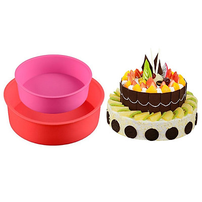 Cake Decor Microwave Oven Bakeware Springform Cake Mould Tin Set of 3 –  Arife Online Store