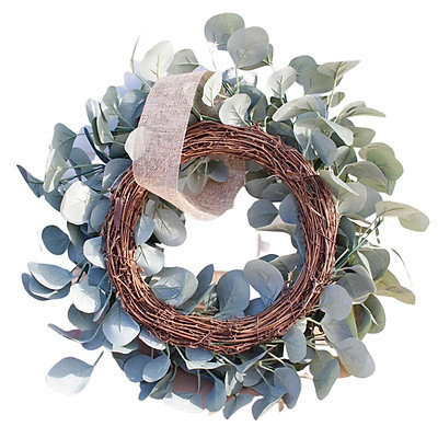 Mua AA Eucalyptus Wreath, Spring Summer Artificial Green Leaf ...