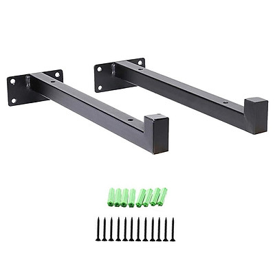 Mua 2pcs Wall Mounted Floating Shelf Brackets Home Bar Decor | Tiki