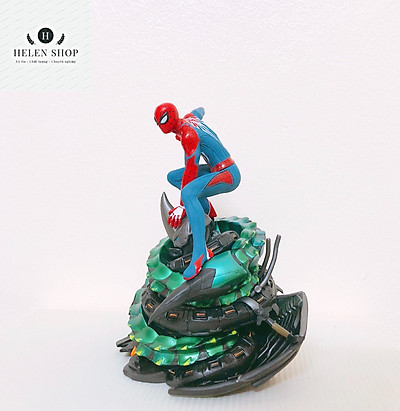 Mô hình Người Nhện Advanced Suit PS4  Figure Action Spider Man SHF  Sản  phẩm
