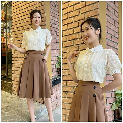 Top 10 mẫu chân váy công sở Hàn Quốc cao cấp đẹp nhất  Công ty may uy tín   chất lượng Tp HCM