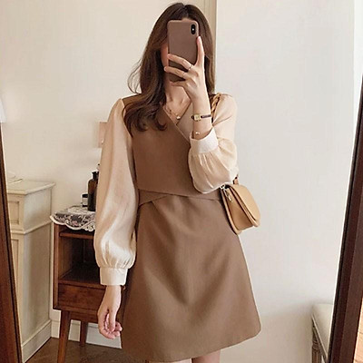 CHÂN VÁY MÀU NÂU TÂY  Shopee Việt Nam
