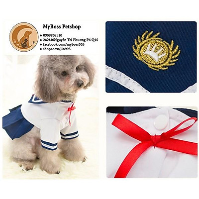 Váy tết đỏ cho thú cưng chó mèo  Áo váy năm mới chó mèo  Wanya Pet shop   Lazadavn