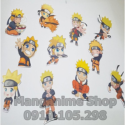 Mua Bộ 11 sticker Naruto chibi decal bóc dán siêu cute tại Huy ...
