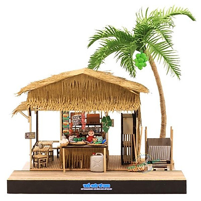 Mô Hình DIY Bằng Gỗ Sài Gòn Xưa AD03 Sản xuất và phân phối mô hình Sài Gòn  xưa Miền Tây thu nhỏ
