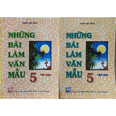 Mua Những Bài Làm Văn Mẫu Lớp 5 (Tập 1 +2) Tại Nt Bookstore | Tiki