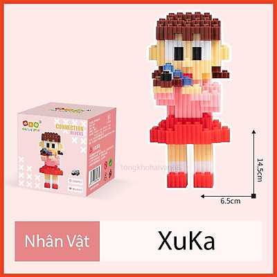 Mô hình Doremon Nobita Chaien Xeko Xuka Doremi dạng Đồ chơi xếp hình làm  quà tặng đồ decor  Shopee Việt Nam