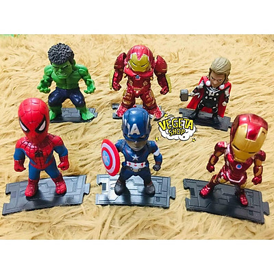 Hộp đồ chơi mô hình 5 siêu anh hùng Avengers 2 có đèn 2125