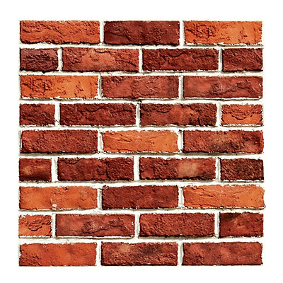 Mua 3D Rustic Red Brick Stone Wall Decals Self-Adhesive Home Room ...
