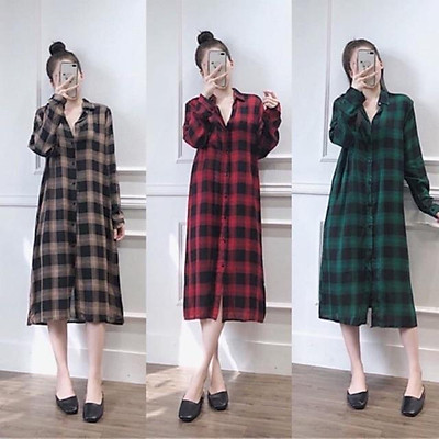Khám phá 78 áo váy sơ mi kẻ caro siêu đỉnh  cdgdbentreeduvn