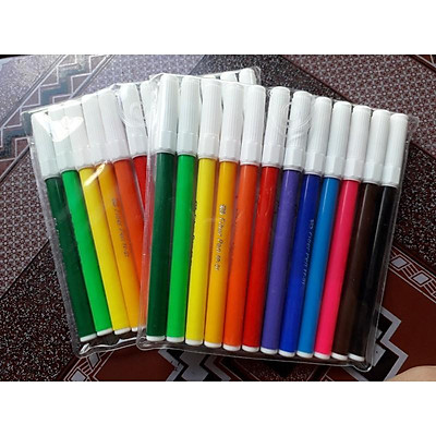 Mua Bút Dạ Màu Cao Cấp, Bút Lông Màu 12 Màu Tại Đồ Gia Dụng Thủ Đức 85 |  Tiki