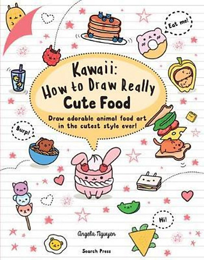 Tìm hình vẽ đáng yêu của động vật ăn đồ ăn kawaii?