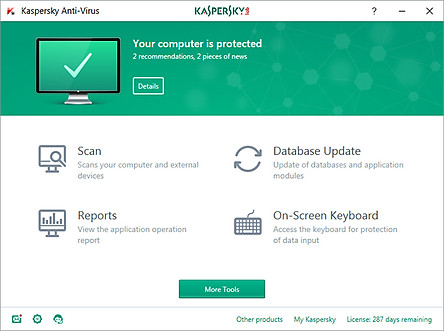 Kaspersky Anti Virus Cho 1 Máy Tính - KAV1U - Hàng chính hãng