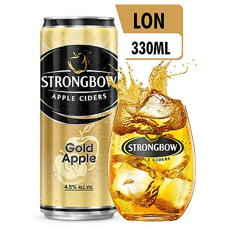 Thùng 24 Lon Cao Strongbow Cider Đặc Biệt 4 Vị (330ml / Lon)