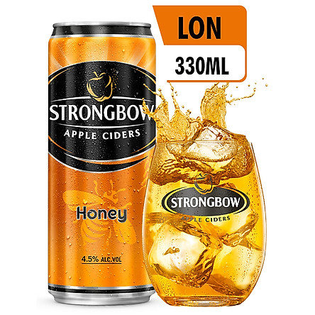 Thùng 24 Lon Cao Strongbow Cider Đặc Biệt 4 Vị (330ml / Lon)