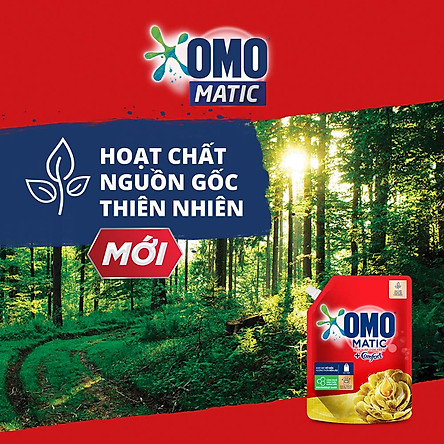 Túi Nước Giặt OMO Matic Comfort Hương Tinh dầu thơm 2.9kg