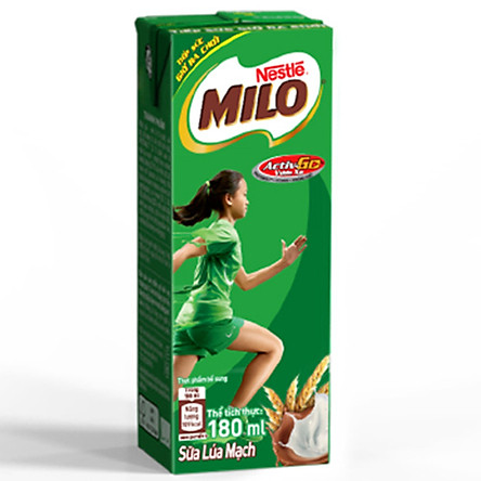 Thùng 48 Hộp Sữa Nestlé MILO Nước (180ml / Hộp)